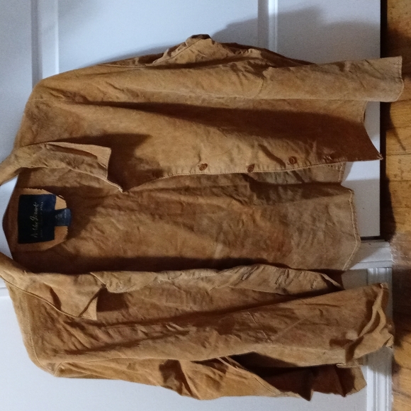 Women suede jacket - Picture 1 of 6